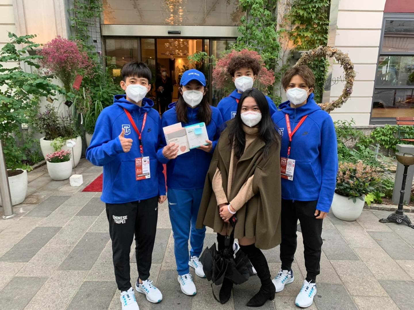 東奧/台灣口罩不符規定!奧地利留學生「親送解圍」 錢薇娟超感動:人情味!
