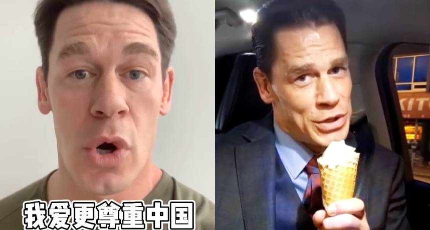 喜感連發 約翰希南再秀 魔性中文 網崩潰 我到底聽了什麼