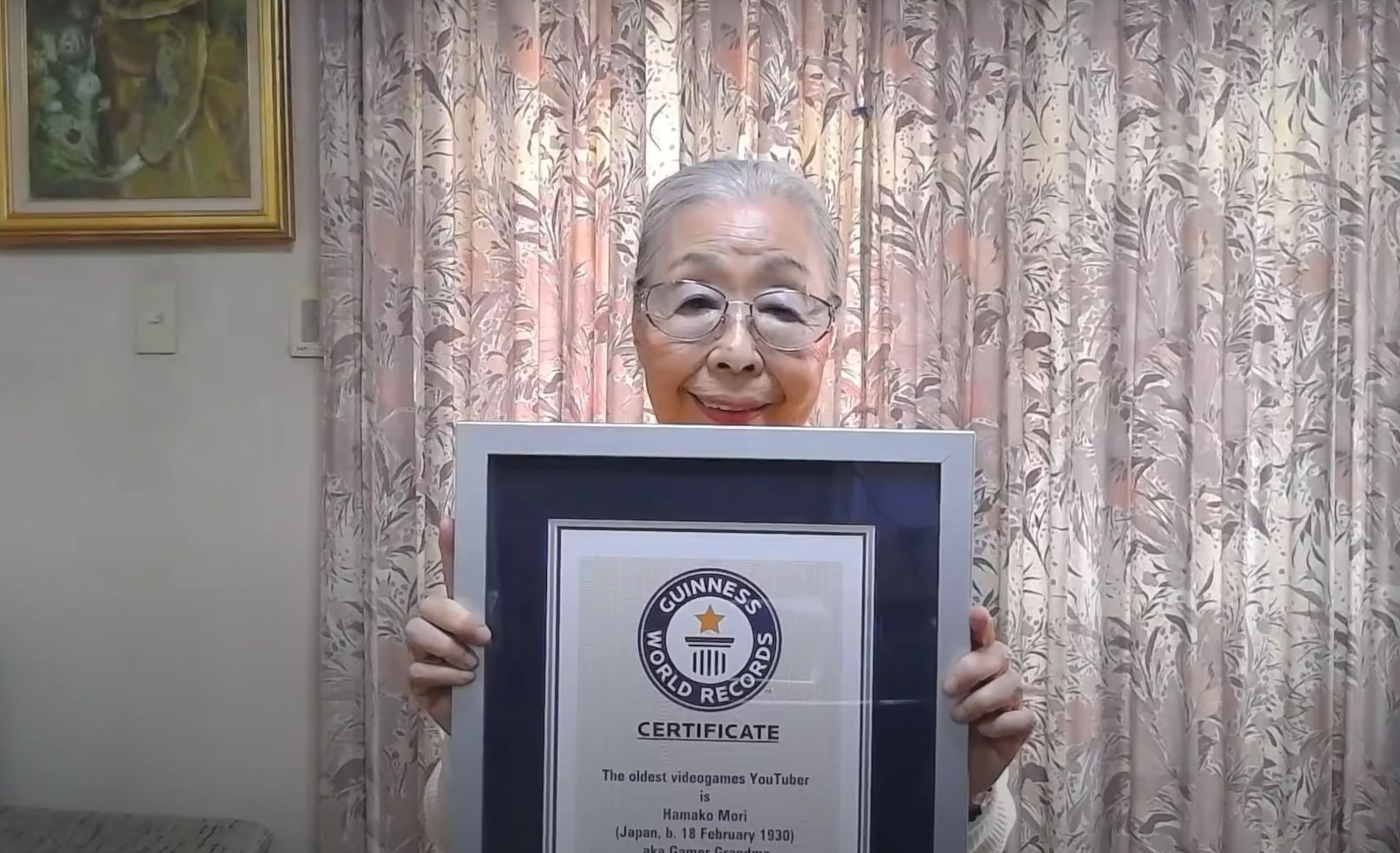 金氏紀錄認證!91歲超狂「電玩阿嬤」熱愛GTA 超猛技術不輸年輕人