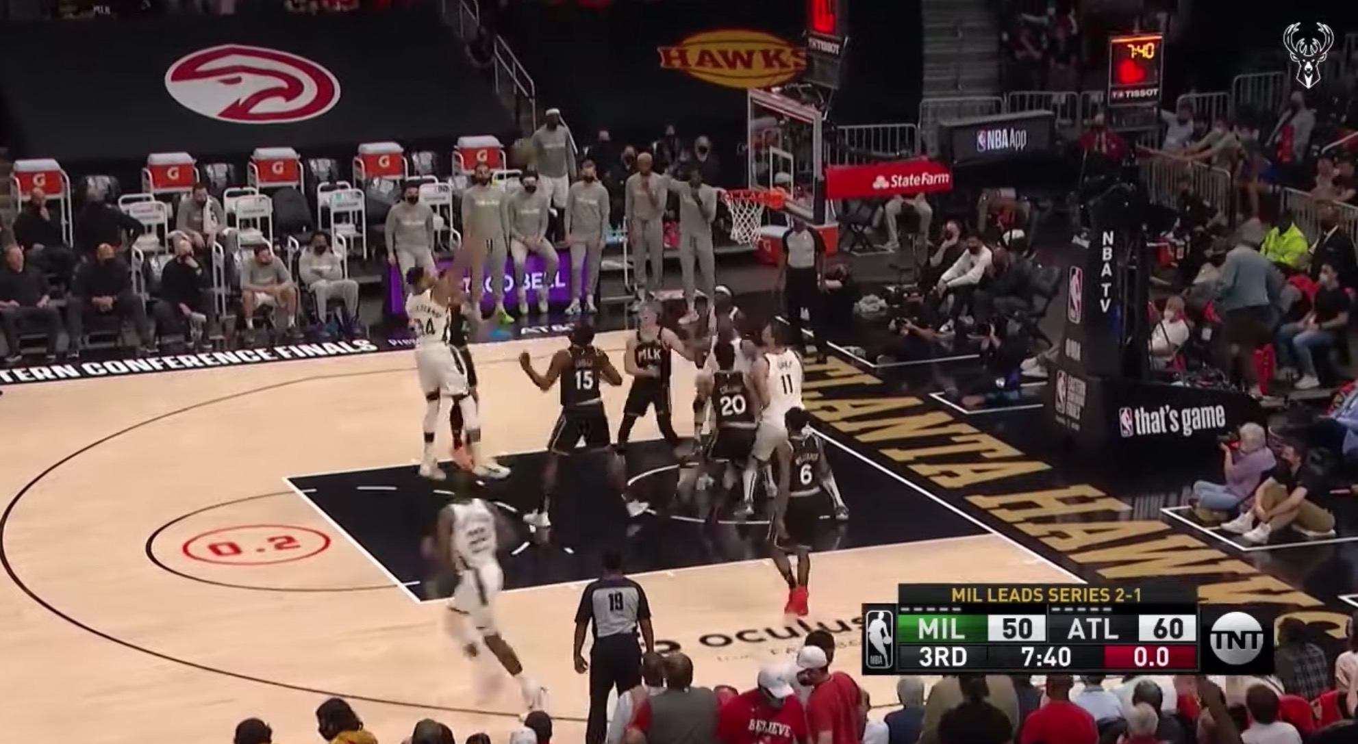 NBA/楊恩缺賽沒關係!威廉斯猛攻21分 率老鷹22分差打爆公鹿
