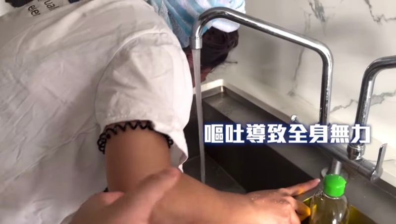 吐到流鼻血!百萬網紅懷孕「無力攤地尿失禁」 辛苦畫面全曝光