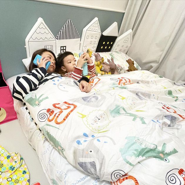 身教的重要!蔡桃貴「睡前一句話」 二伯嚇壞:以後不敢了