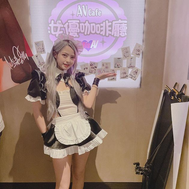 謎片新作公開!米砂「女僕裝親自下海」:多人真的好累!