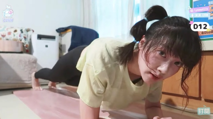 女神變胖!泱泱「一圈肚肉」浮出被抓包 堅持運動變化曝