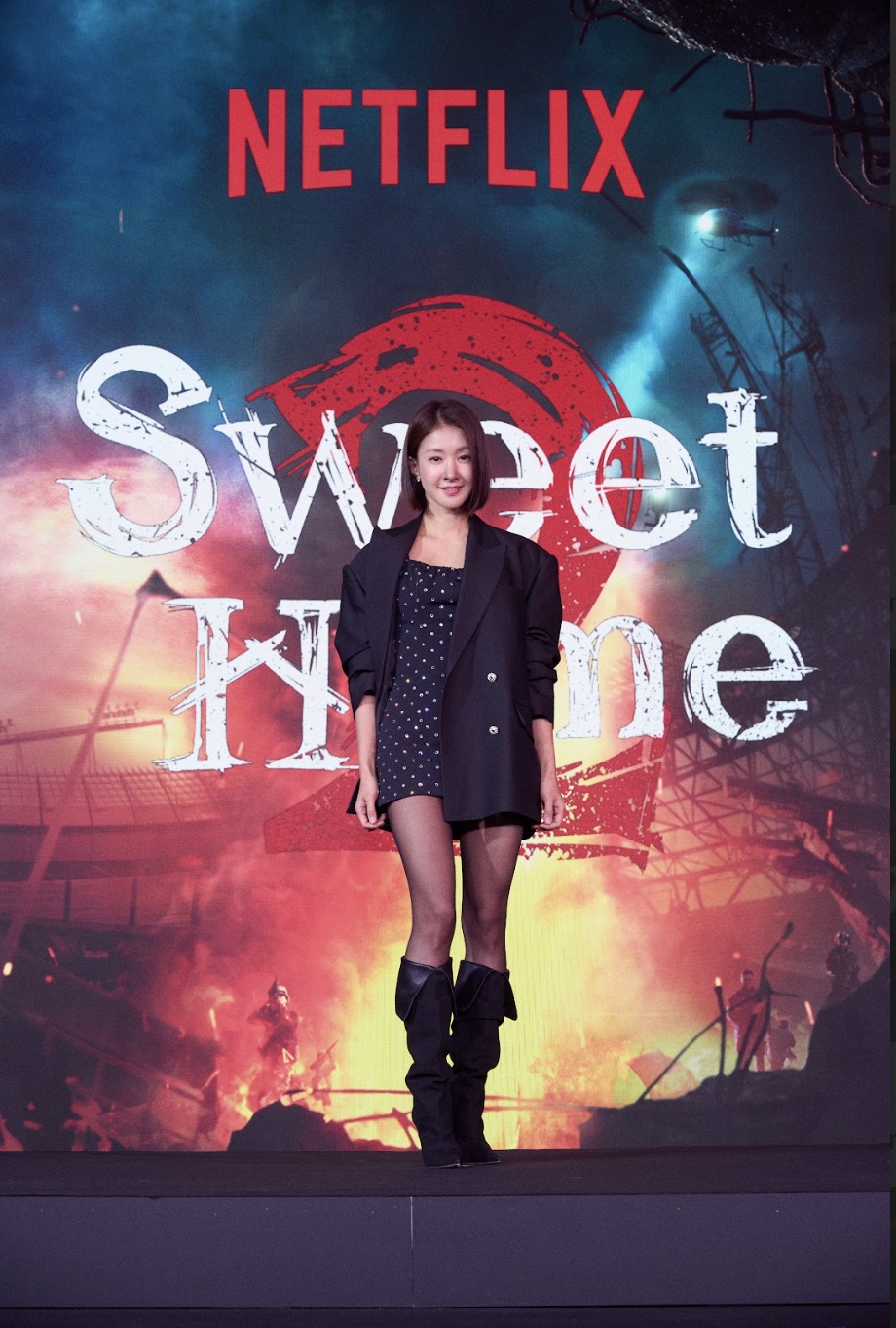 《Sweet Home》第2季上線記者會盛大舉行!宋江大露背肌 展開心房 甚至還叫導演爸爸