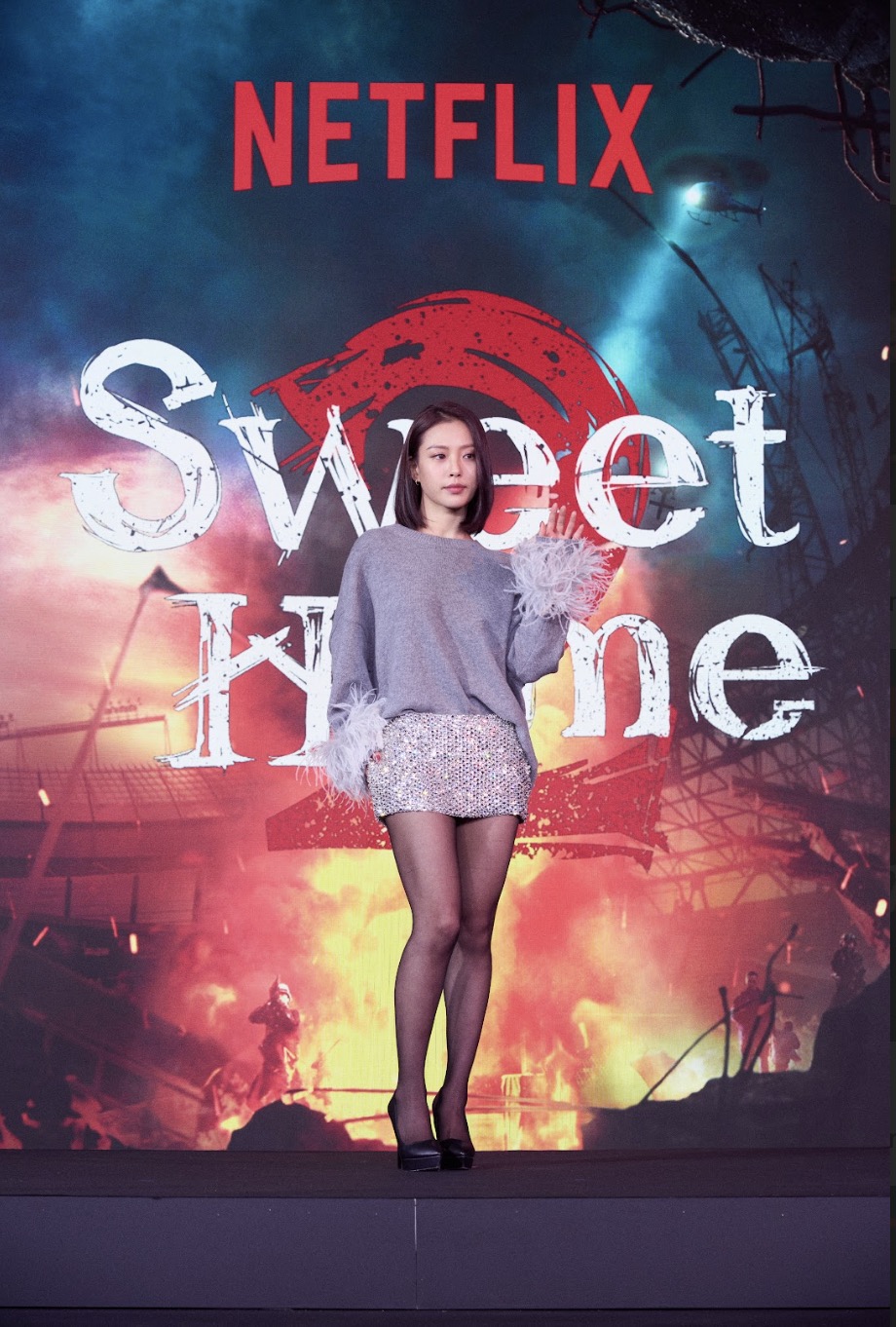 《Sweet Home》第2季上線記者會盛大舉行!宋江大露背肌 展開心房 甚至還叫導演爸爸