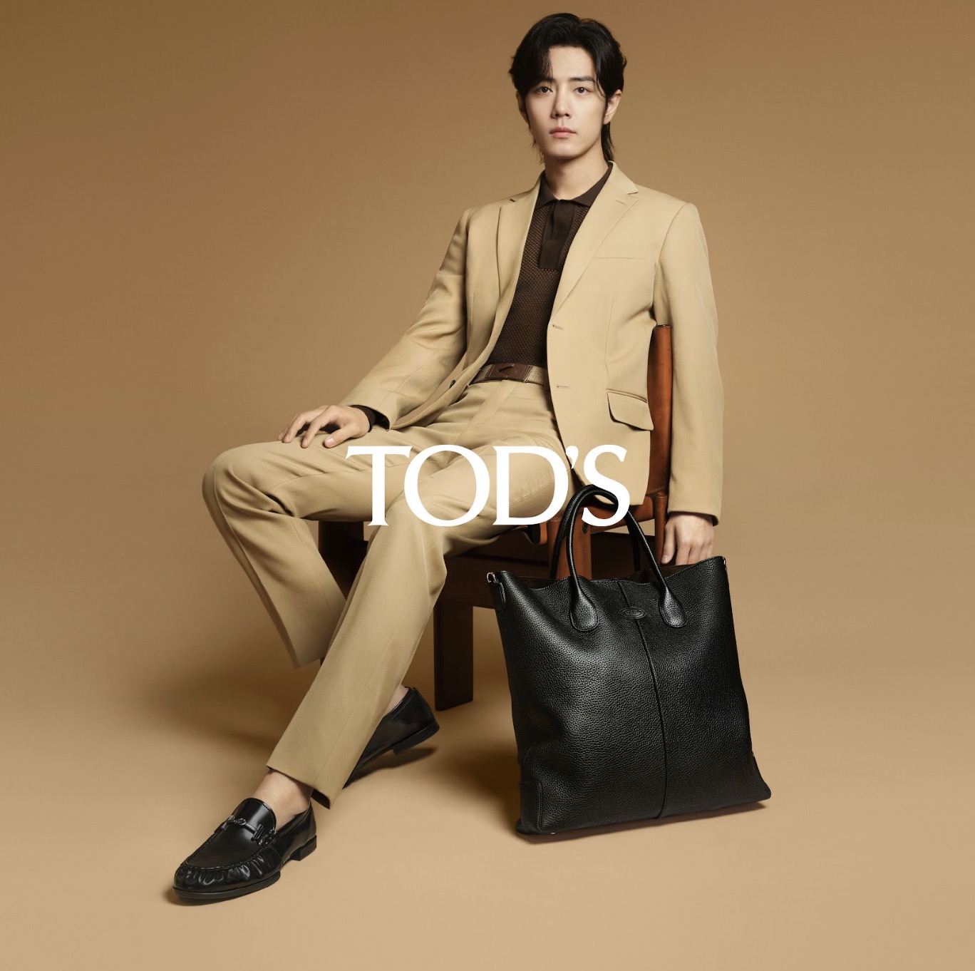 TOD'S全球品牌代言人肖戰 演繹2024春夏系列形象廣告