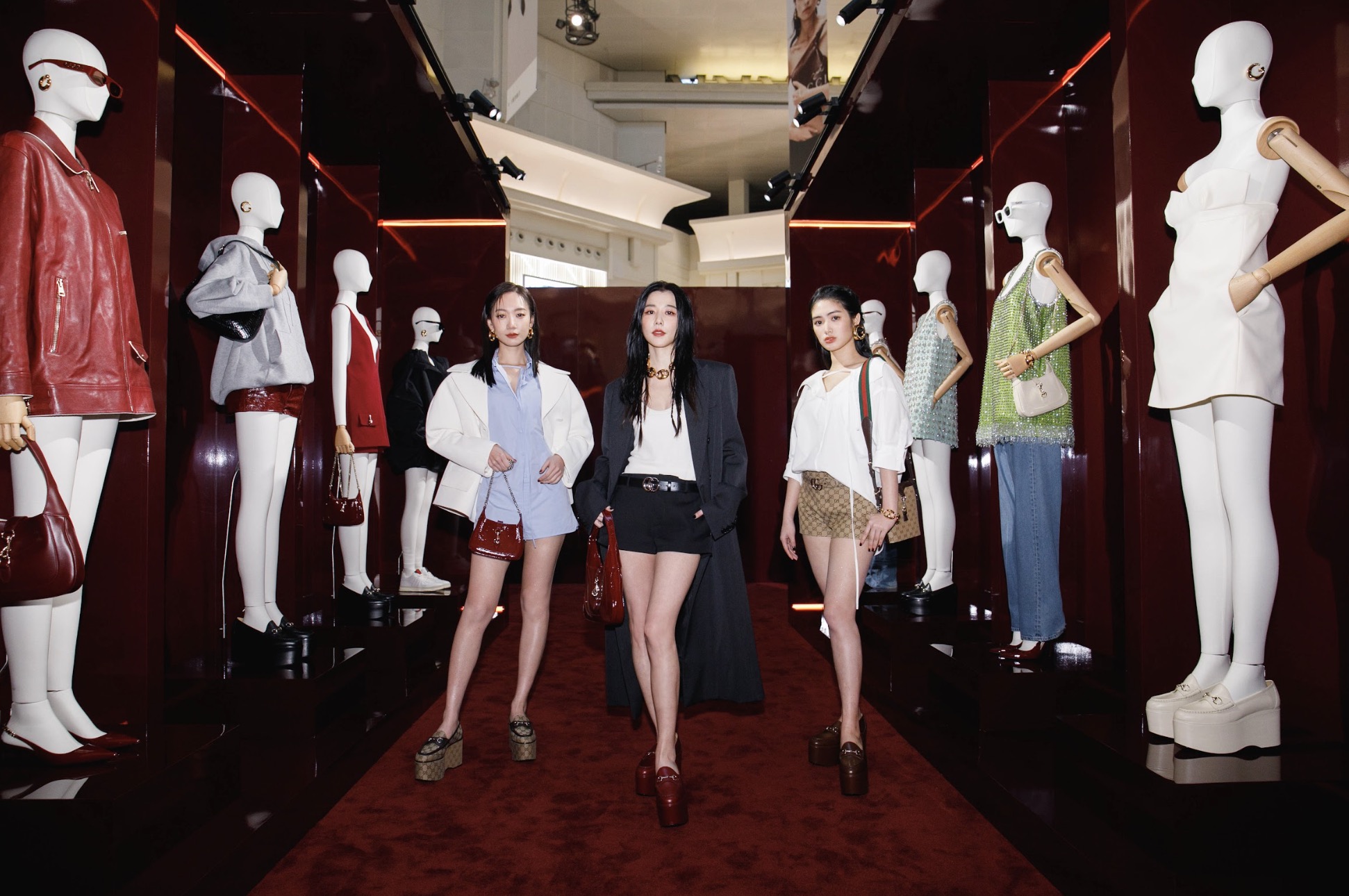 GUCCI ANCORA時尚藝術特展 敘寫全新義式奢華時尚 邵雨薇、吳卓源、雷嘉汭 首度攜手亮相 詮釋GUCCI 全新藝術新美學