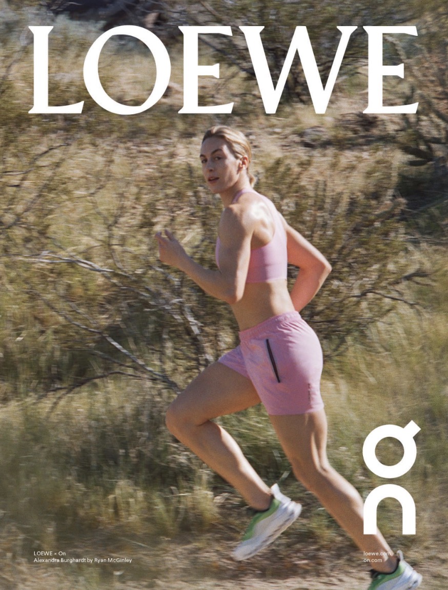 與On合作無間!LOEWE攜手進軍服裝領域:LOEWE x On 系列上市