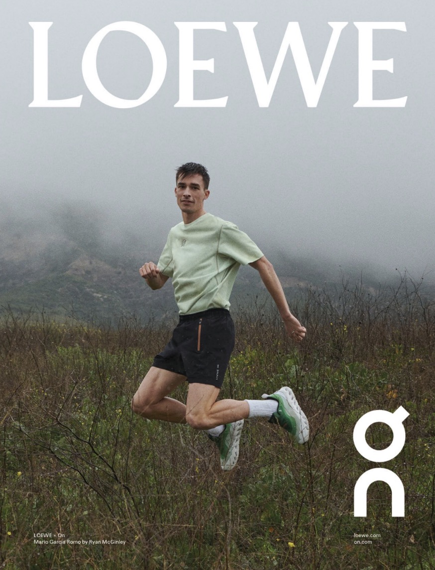 與On合作無間!LOEWE攜手進軍服裝領域:LOEWE x On 系列上市