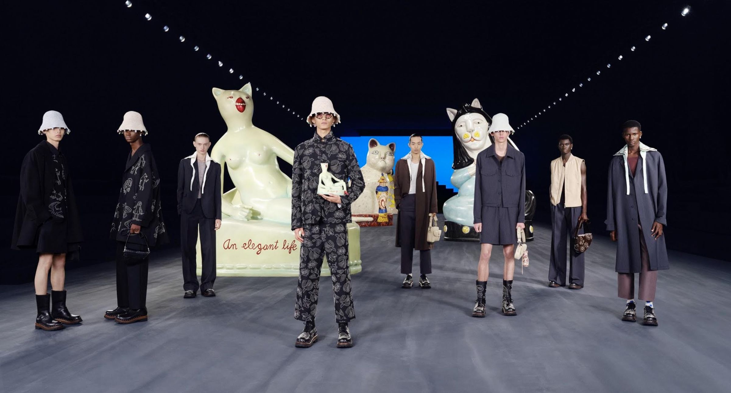 DIOR 2025夏季男裝發表會:將陶瓷雕塑融入設計致敬陶藝家Hylton Nel