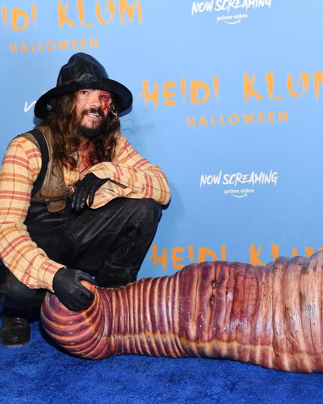 萬聖節女王壓軸登場!Heidi Klum扮「巨大蠕蟲」壓倒性稱霸鬼節 網嗨:自我超越
