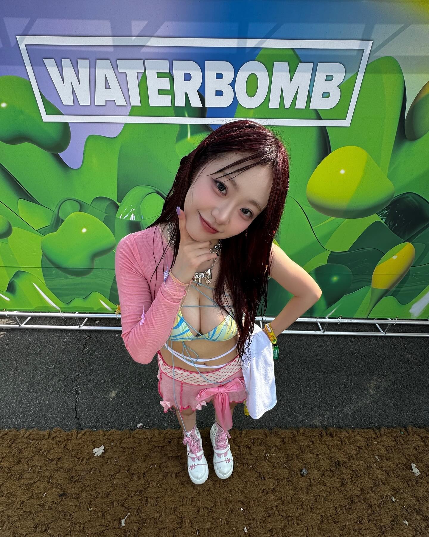 Cignature智源「比基尼辣登Waterbomb」好身材引爆動 粉絲驚艷喊:新水彈女神