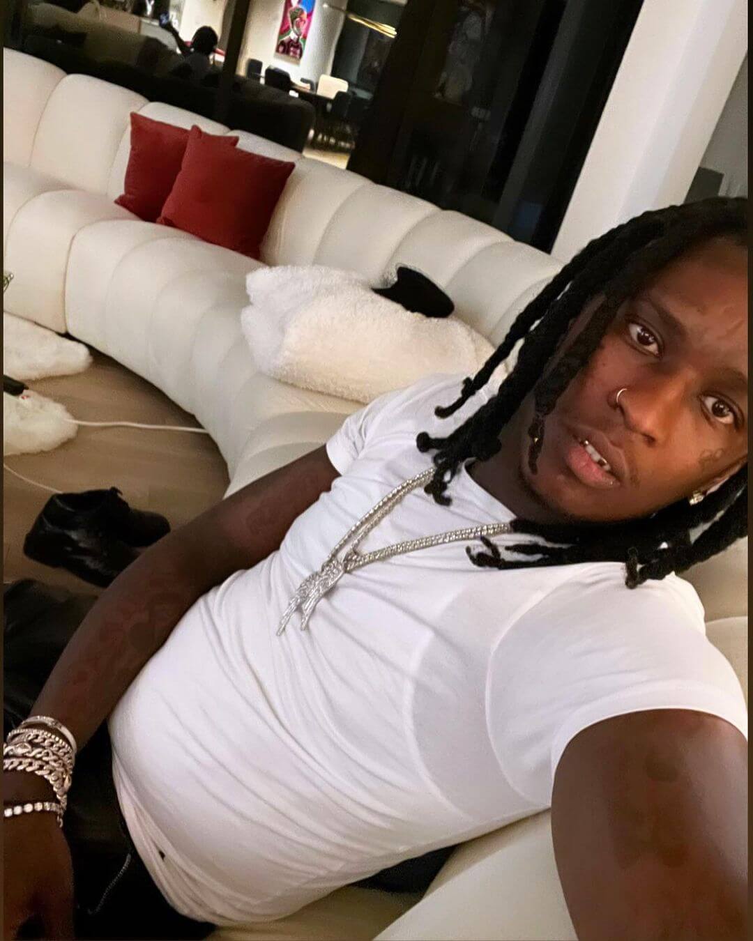 饒舌歌手Young Thug涉56項指控遭捕!寵物「綠毛狗」