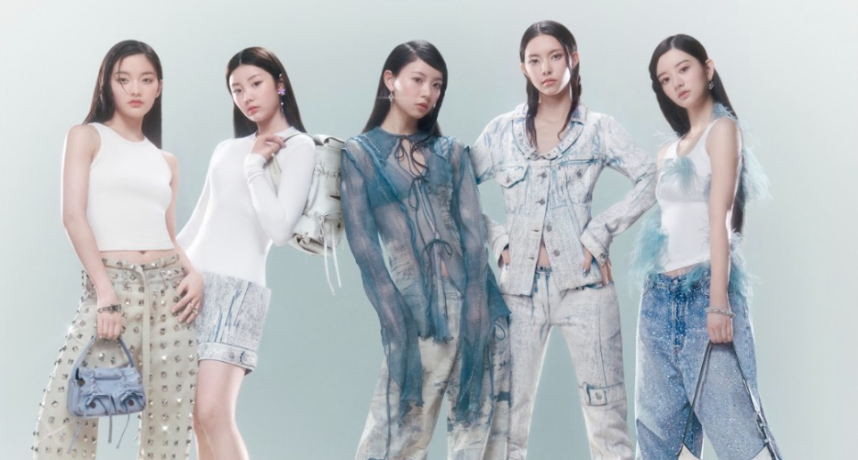 Acne Studios 2024春夏形象大片釋出，全新南韓女團ILLIT合體入鏡