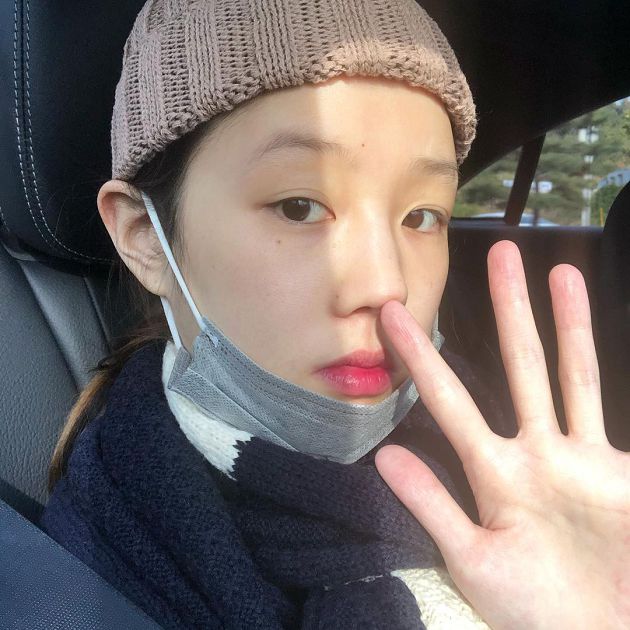 鎖骨現形!朴寶藍「11年狂瘦32公斤」變大眼正妹:一天吃5餐