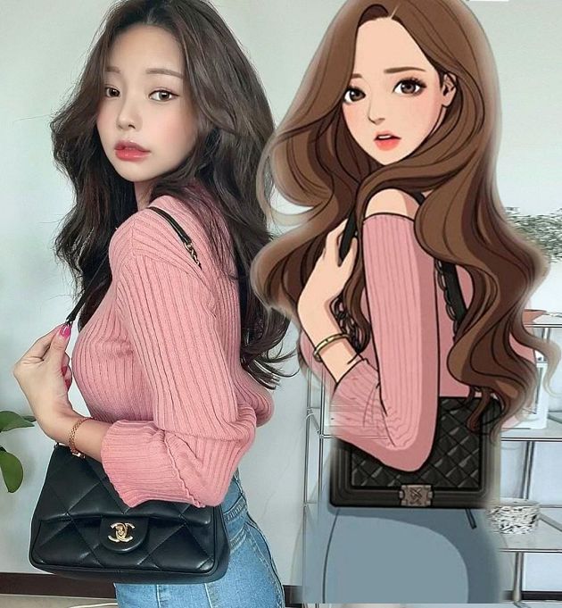 100%神還原！普妹「神級化妝術」過程曝光　秒變《女神降臨》朱靜 　