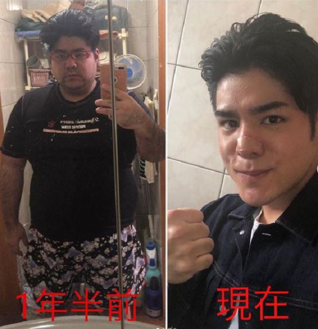 居家狂瘦68公斤!肥男「在家運動」只剩一半 被封日版彭于晏