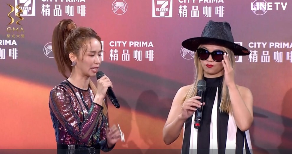 金曲33／壞特?te黑白紋禮服超吸睛　喊話：目標年底出專輯！