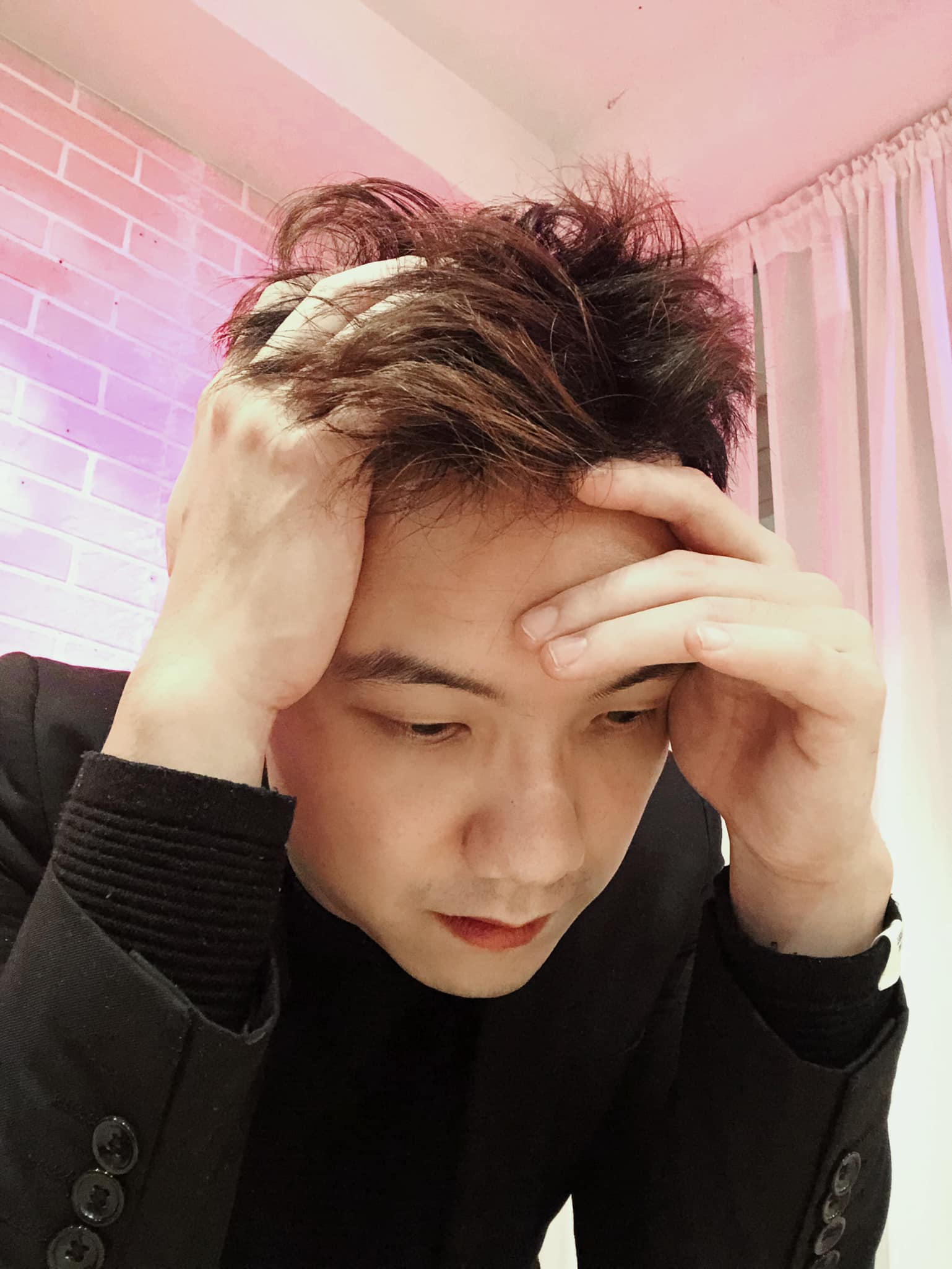 圤智雨表示近日有人問他網美的定義為何：「我思考了一下，回了，