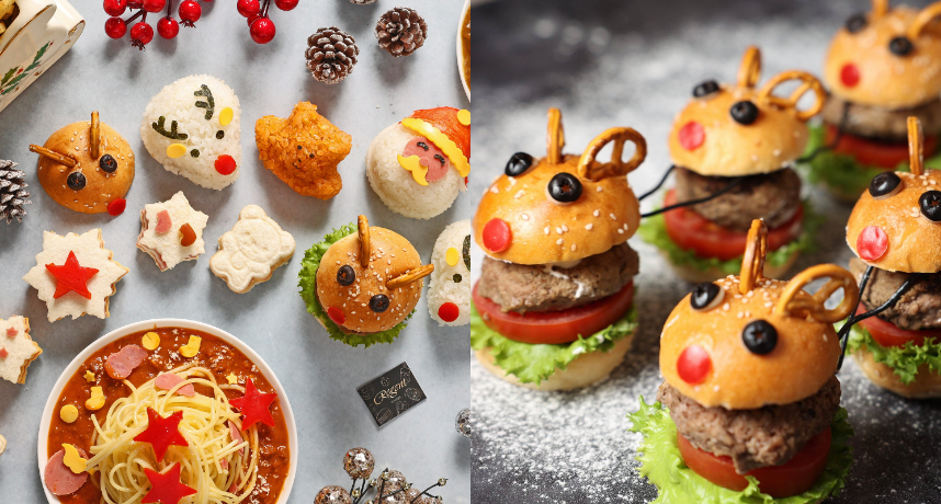 麋鹿雪橇漢堡堡