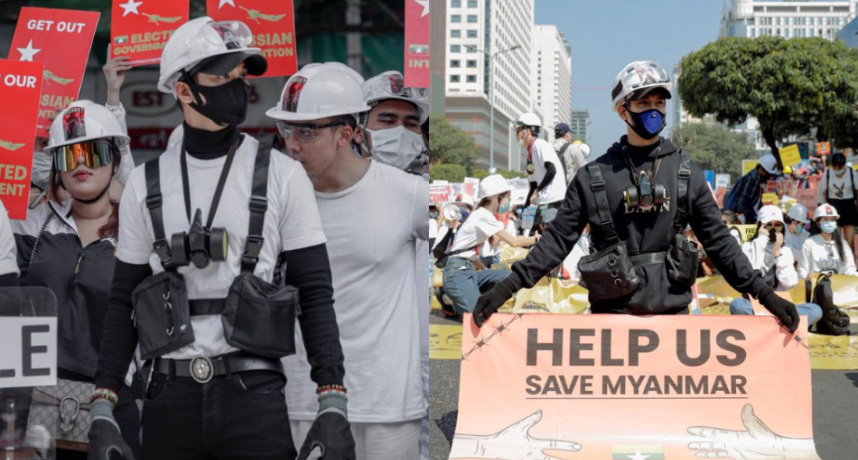 Paing Takhon曾在FB、IG等社群上，公開批評緬甸政府的暴行：「不只在民眾示威的場所使用武力…甚至還對救護車開槍」、「這已經不是內戰了，這根本就是殘害人民」，獲得海內外粉絲的擁戴。  但事隔不久後，Paing Takhon的姊姊透露弟弟突然失聯了，家人們都相當著急，深怕他是因為說出反抗政府的言論而被逮補，幸虧2日後Paing Takhon終於更新IG動態，讓粉絲們才稍稍放心了些。   不料在本月8日，Paing Takhon的姊姊再度爆料，政府在凌晨四點左右，出動了高達50名軍人以及8輛軍車，前往位於仰光北達貢的母親家，將Paing Takhon帶走，而最讓人擔心的是，Paing Takhon目前患有心髒問題等疾病，網友們都相當害怕Paing Takhon會因健康因素而倒下。  除此之外，現在在FB、IG等社群上皆無法找到Paing Takhon的帳號，僅剩下聲援者自發性創立的粉絲團，情況看似相當不妙。  就在昨日，FB上流出一張疑似是Paing Takhon近況的照片，再次引爆全網轟動！照片中的男子神似Paing Takhon，只見他緊鎖著眉頭，面容相當憔悴。目前也尚未有確切資料證實這就是Paing Takhon本人，但卻深深引發緬甸人民不滿，大家紛紛在底下留言：「願老天保佑你」、「你一定要平安回來，你是緬甸的英雄」、「感覺被狠狠折磨了一番」、「看到眼淚都快流下來了，好崩潰」、「這種政府真的太恐怖了，天佑緬甸」、「為你祈禱，希望你趕快回來帶領我們」。