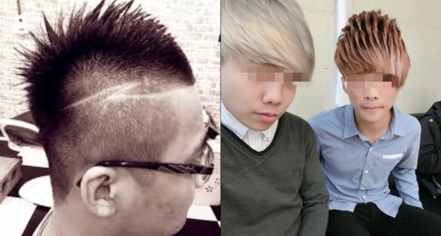 髮型：山雞頭、超厚劉海、蛋頭、腕力頭