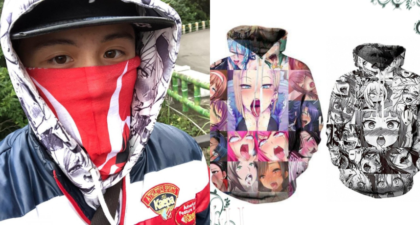 阿黑顏起出在台灣並不紅，而是受到網紅孫安佐的影響才讓這樣的文化迅速在網路竄紅，成為許多網紅爭相模仿的表情。  2018年時孫安佐把FB頭貼改成一張動漫人物的阿黑顏照片，接著又PO出一張穿著「阿黑顏」外套的照片，讓網友紛紛大讚他「很敢穿」，阿黑顏也因此受到大眾矚目。