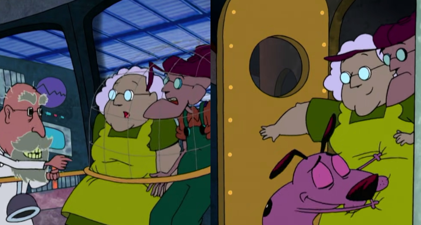 圖片來源/ 翻攝自 Courage the Cowardly Dog ＹＴ