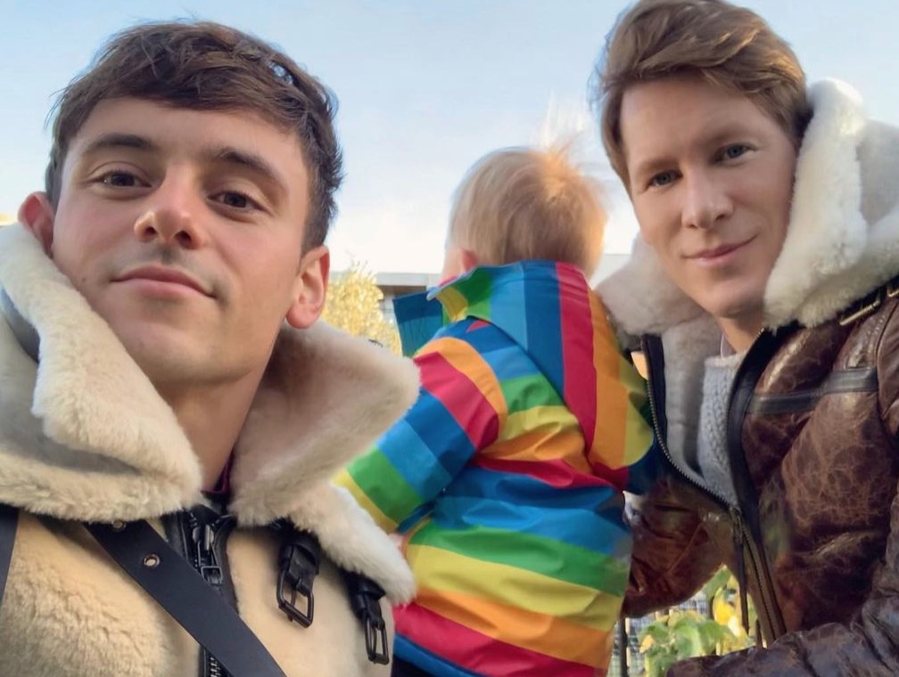 圖片來源/Tom Daley IG