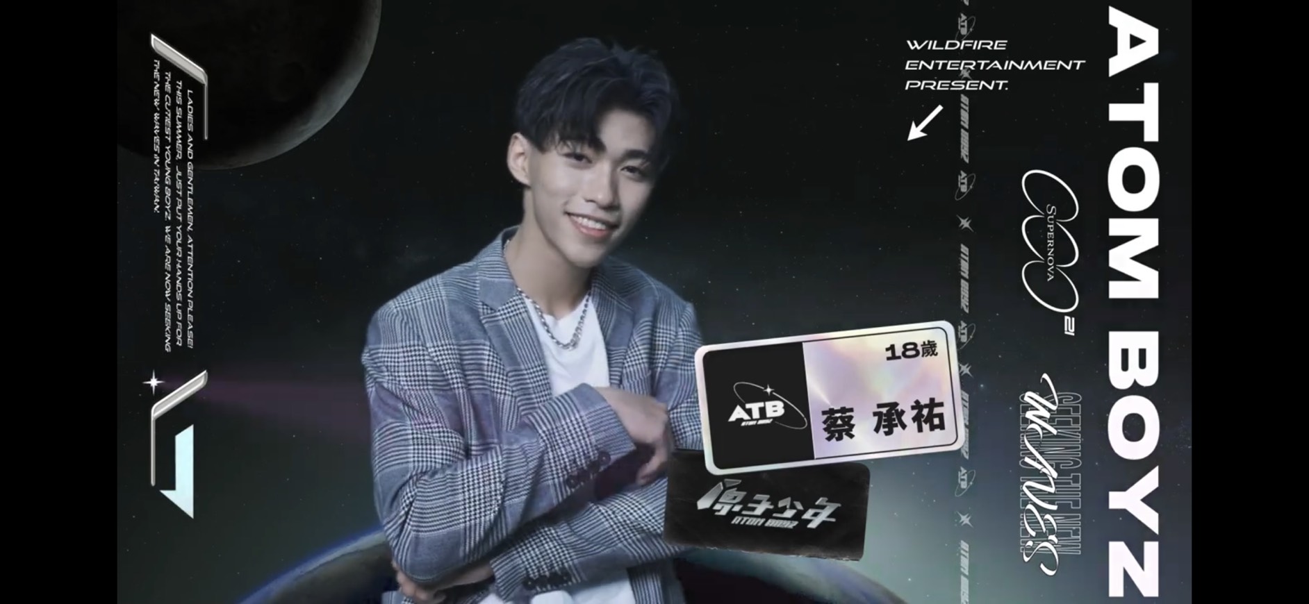 年紀:18歲 專長:籃球、饒舌、唱歌、演戲