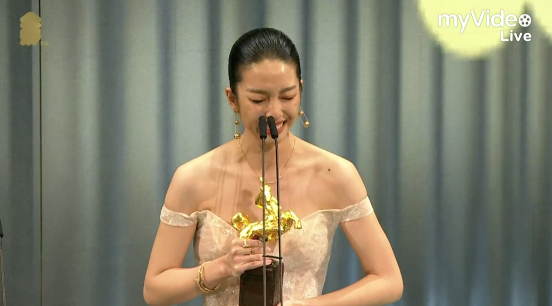 金馬58/王渝萱黑馬出線!勇奪最佳女配角 喊話台下前輩:看你們的戲長大