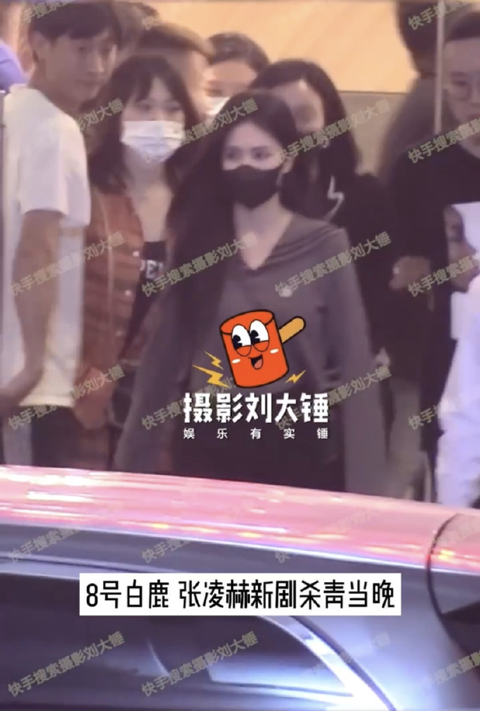 《蒼蘭訣》張凌赫爆戀情!白鹿「過夜2天」門口比心全被拍 疑假戲真做