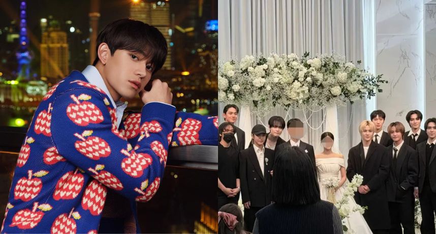 退團後首度同框！Lucas現身NCT經紀人婚禮　與昔日團員再合照掀熱議