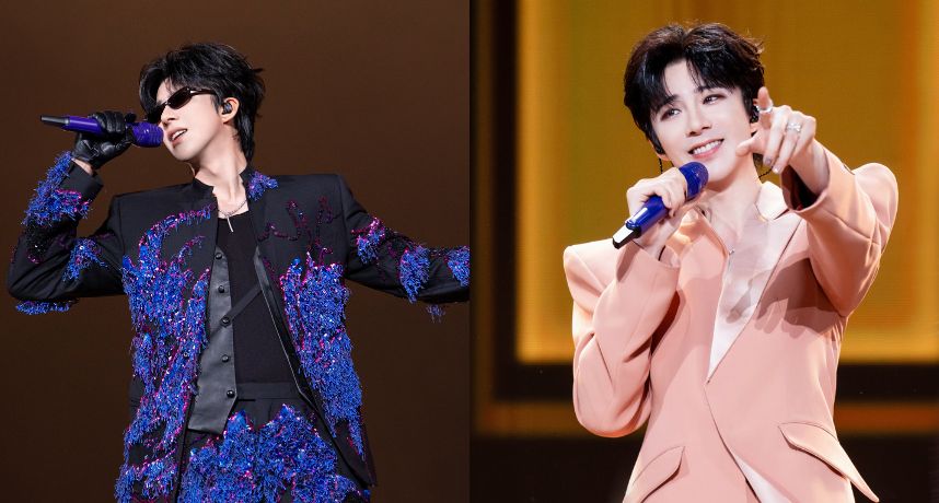 帥不過3秒！劉宇寧杭州開唱秀「肌肉」引尖叫 下秒慘遭紙片「塞滿嘴」無奈笑：這紙不用錢是吧？