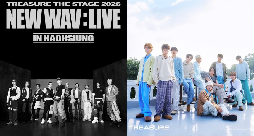 橫掃日榜雙冠！TREASURE 9/26 高雄巨蛋開唱 福利、搶票時間曝光