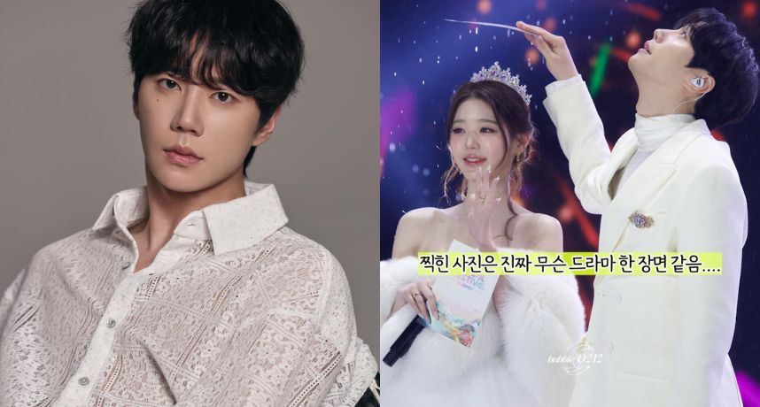 李濬榮貼心替張員瑛擋雨「零肢體接觸」美到像韓劇 貼心舉動引網暴動：「我要嫁給他」