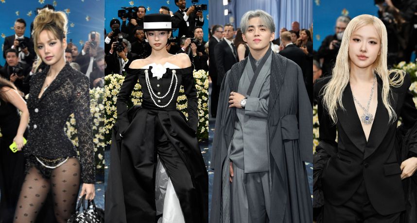 Met Gala 2025 紅毯造型盤點！ BLACKPINK三人三色展現各自風格！S.COUPS剛拿下代言就登紅毯