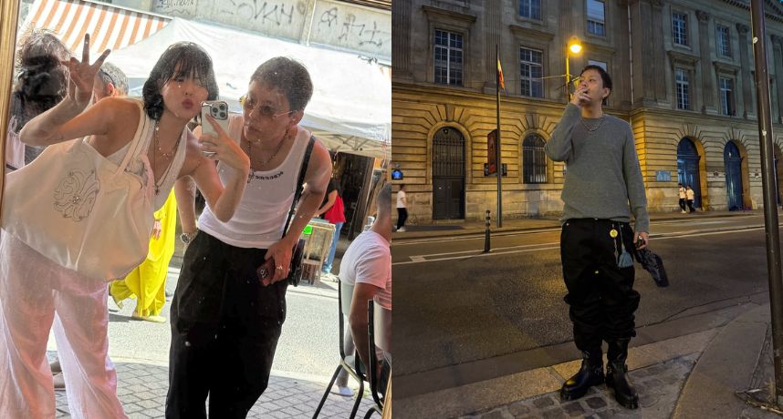 泫雅巴黎甜遊卻掀爭議！老公龍俊亨「街頭抽菸照」流出 韓網質疑恐觸法