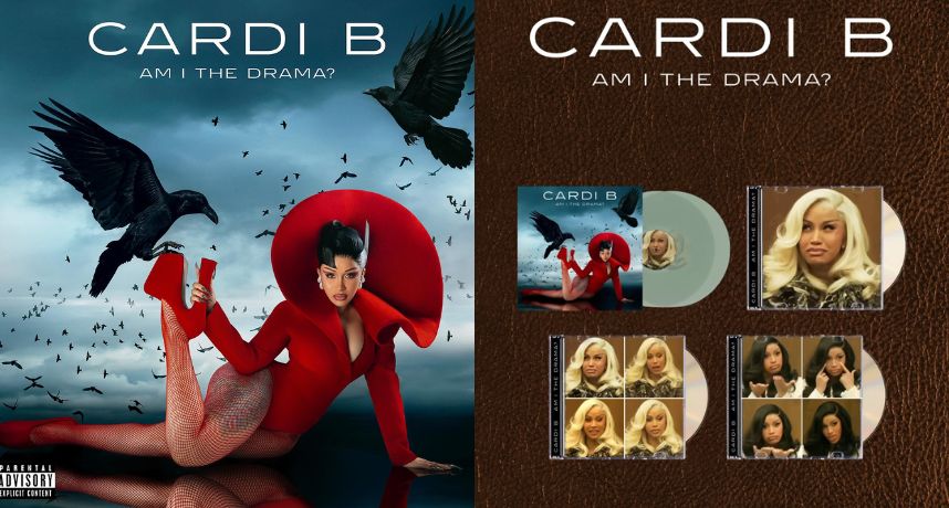 Cardi B 打贏 7.7 億官司還自嘲！迷因表情做專輯封面 網笑：根本行銷鬼才