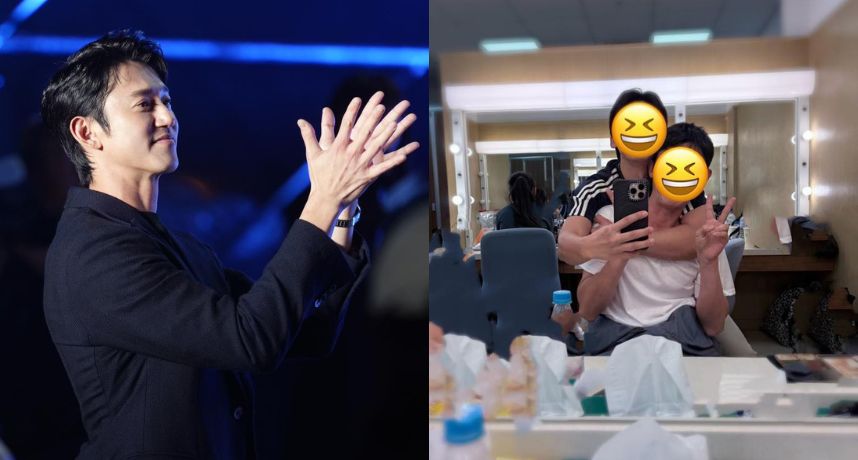 外界傳不和？吳慷仁幽默回應搶排名傳聞　林柏宏親曬「休息室抱抱照」