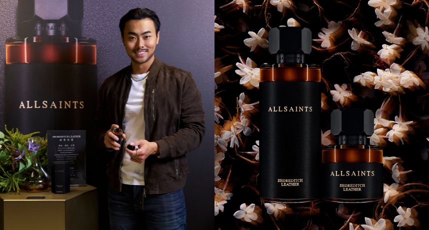 英倫時尚品牌 ALLSAINTS 香水亞洲首發 邀請金牌棒球國手林家正踏上叛逆奢華的氣味之旅