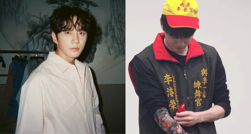 李濬榮變台味男神！ 粉絲自製「宮廟背心」大秀諧音梗 接地氣造型掀討論