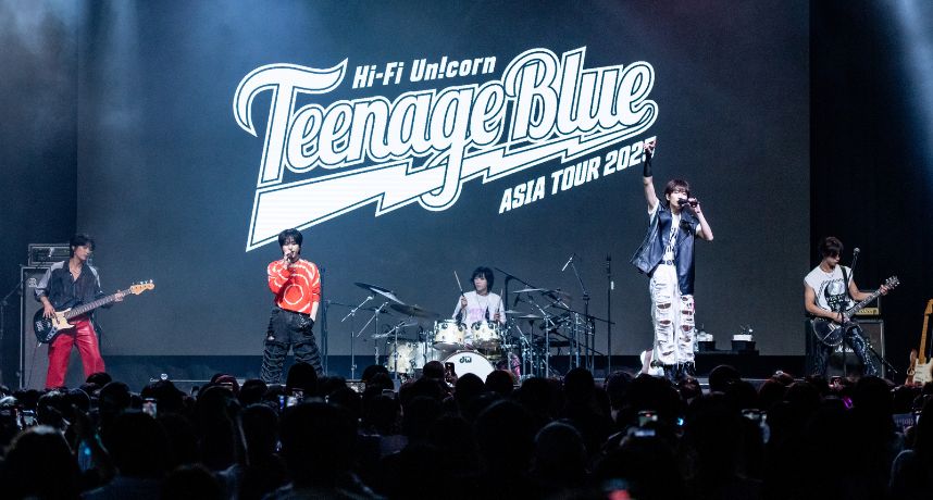 Hi-Fi Un!corn《Teenage Blue》高雄開唱！撩粉告白「我們的初戀就是現在」 驚喜翻唱五月天〈後來的我們〉嗨爆全場！
