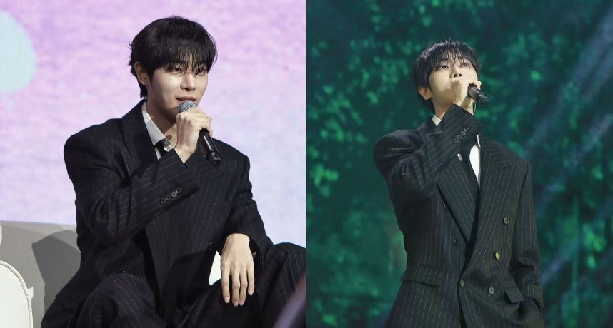 秋泳愚首度來台！化身「台版校園男神」帥穿西裝登場！甜喊「能見到胡椒們真的很幸福」