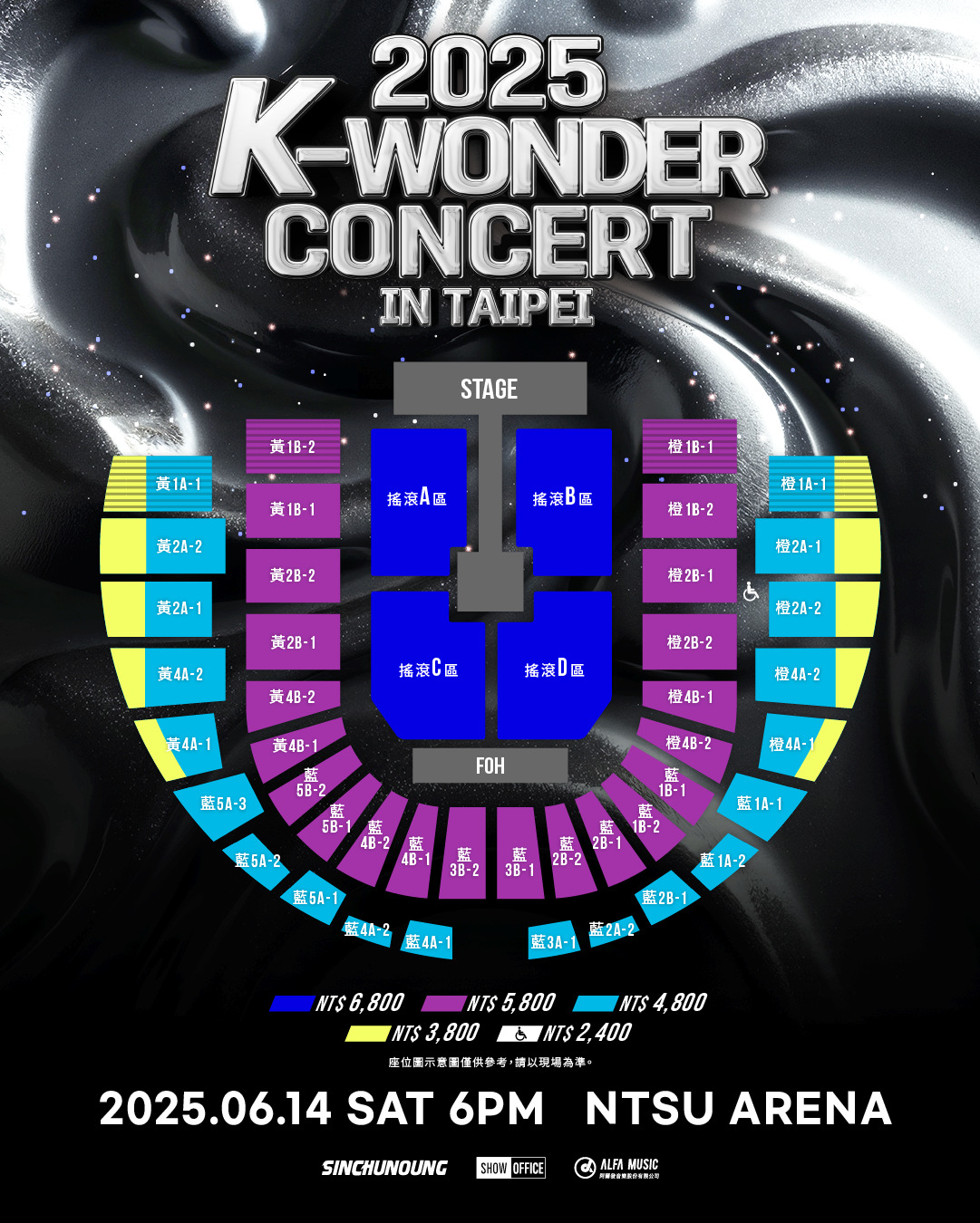 DAY6、泰民、玟星、BADVILLAIN齊聚!《2025 K-WONDER演唱會》來襲 今夏最強韓流陣容6月唱進林口
