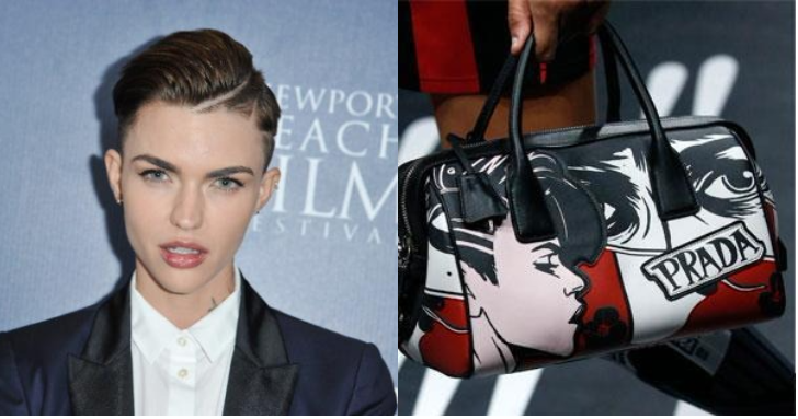 爭議不斷？Ruby Rose 控訴 Prada 擅用她頭像製作最新包款　網友轟：別自抬身價了！