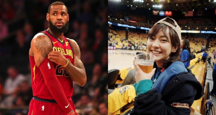 甜美女星「陳意涵」公開PO文嘲「LeBron打到快往生」意外惹怒球迷：連個道歉都沒有，噁不噁心