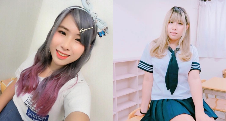 翻轉鄰家形象！美聲Youtuber「笑笑」嬌艷濃妝領口滑落 惹火花魁風格粉絲激動喊女神