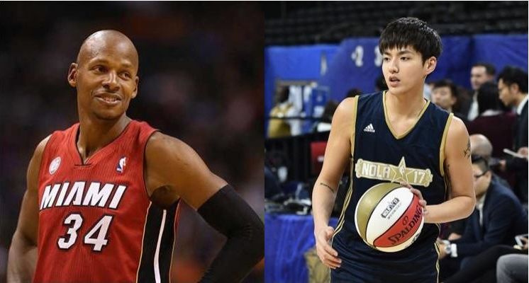 打球比唱饒舌好？！「吳亦凡」與 NBA 傳奇巨星 「Ray Allen」 單挑　背後運球、後仰跳投樣樣來！